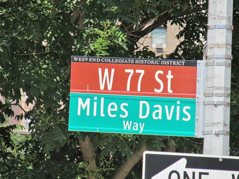 Miles Davis Street Sign - New York City - History's Homes