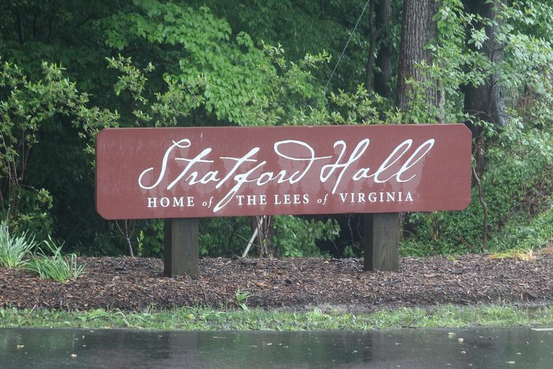 Stratford Hall sign - Stratford - History's Homes