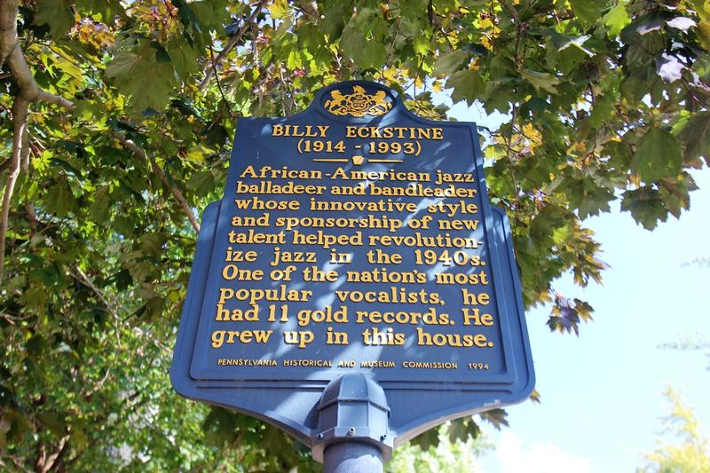 Billy Eckstine Home marker - Pittsburgh - History's Homes