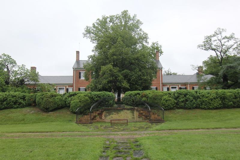 Chatham Manor rear - Fredericksburg - History's Homes