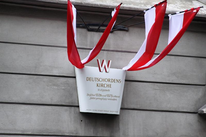 Deutschordenskirche sign - Vienna - History's Homes