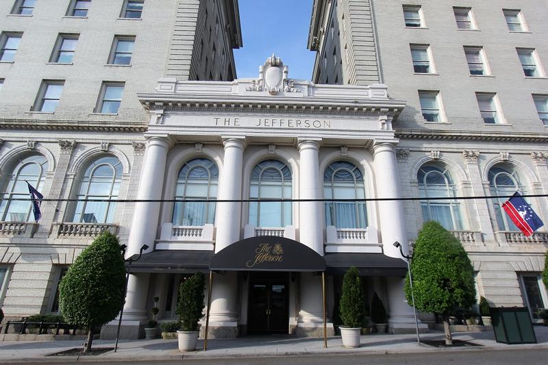 Jefferson Hotel Main Street entrance - Richmond - History's Homes