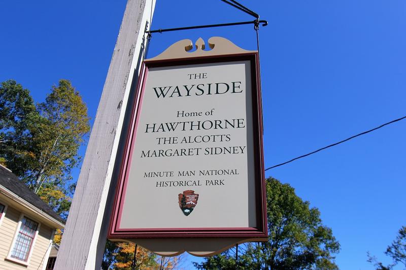 The Wayside sign - Concord - History's Homes