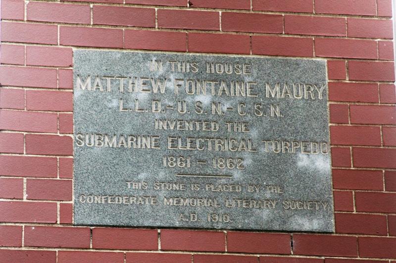 Maupin-Maury House marker - Richmond - History's Homes