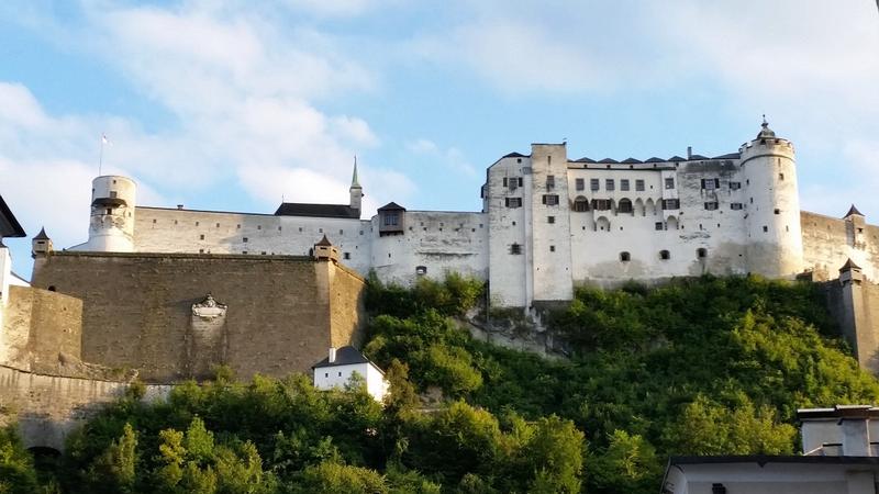 Hohensalzburg Castle side view - Salzburg - History's Homes