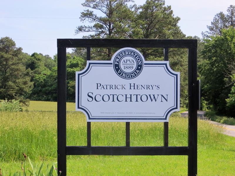 Scotchtown sign - Beaverdam - History's Homes