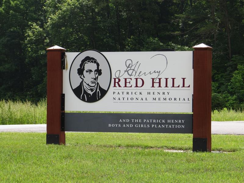 Red Hill sign - Brookneal - History's Homes