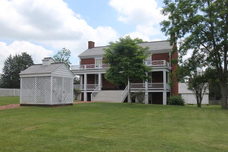 McLean House side - Appomattox - History's Homes