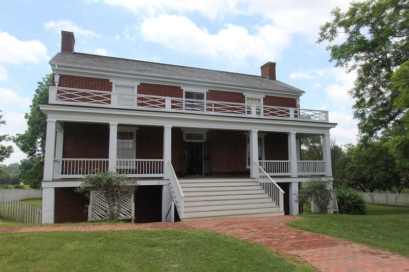 McLean House front - Appomattox - History's Homes