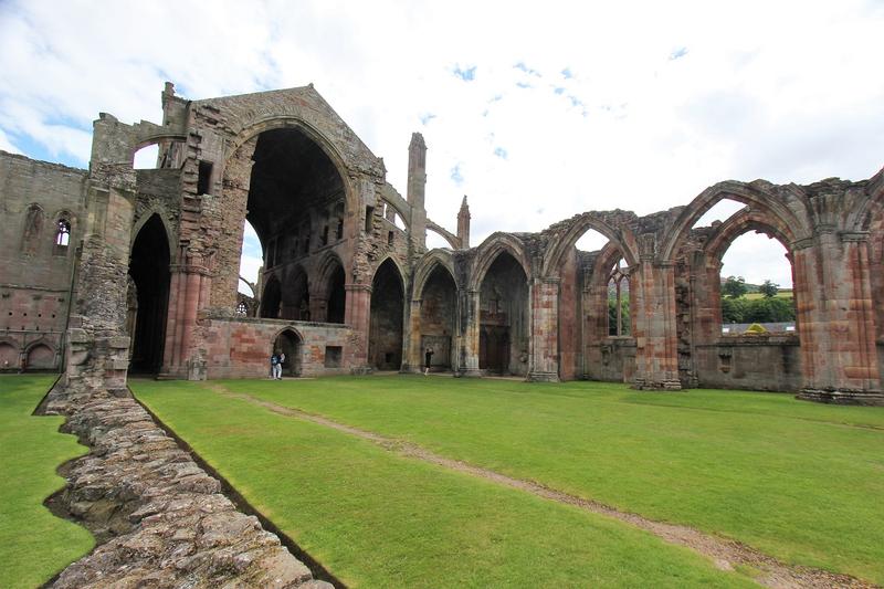 Melrose Abbey #3 - Scotland - History's Homes