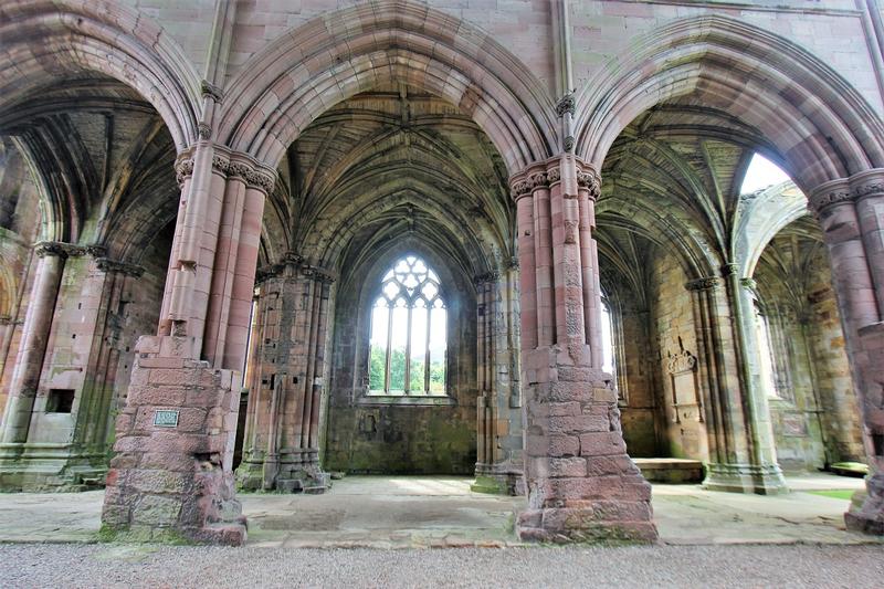 Melrose Abbey #4 - Scotland - History's Homes