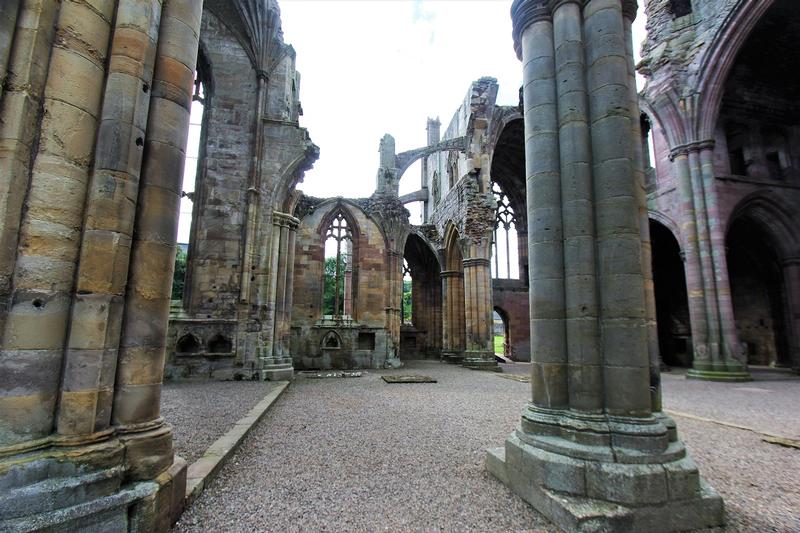 Melrose Abbey #5 - Scotland - History's Homes