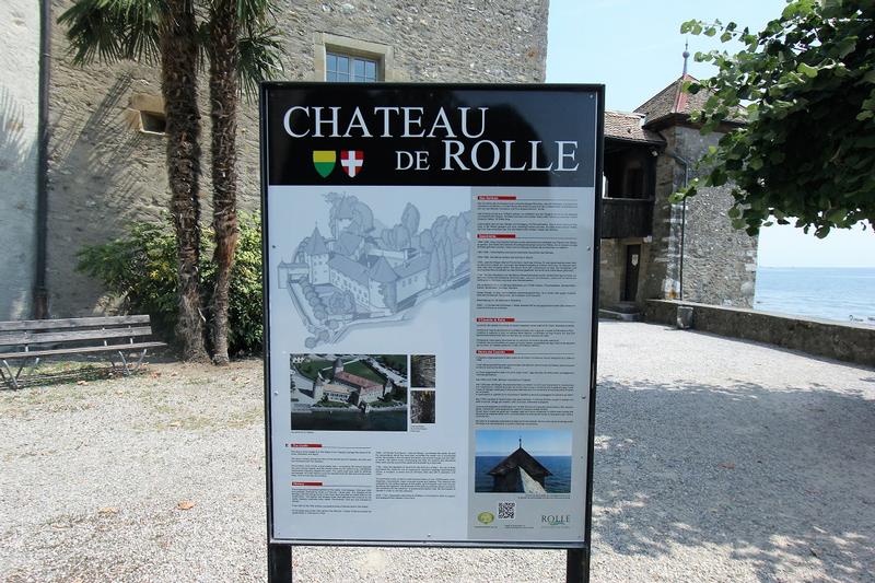 Château de Rolle sign - Rolle - History's Homes