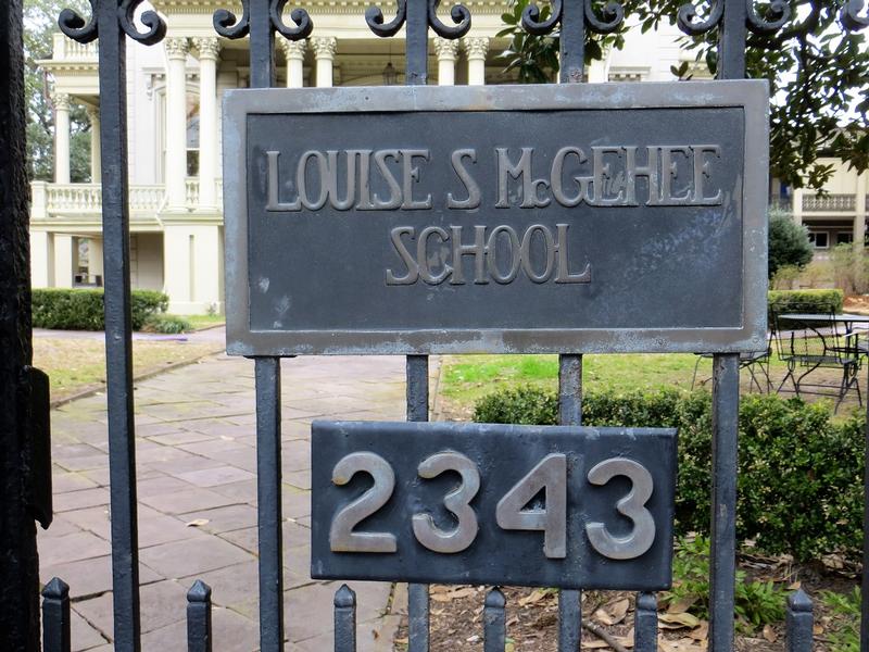 Louise S. McGehee School Marker - New Orleans - History's Homes