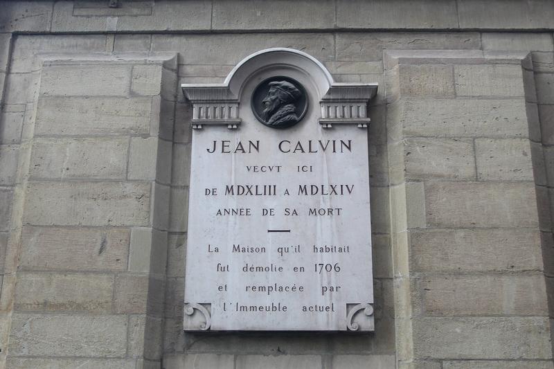 John Calvin Plaque - Geneva - History's Homes