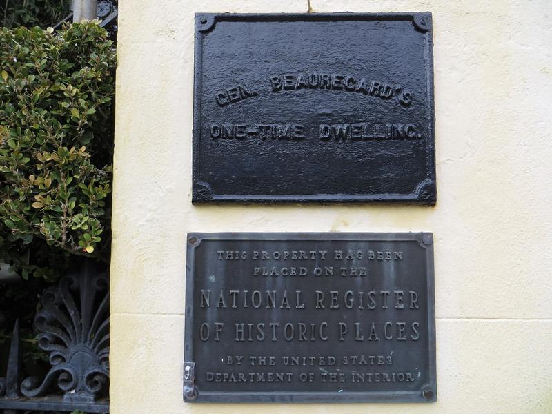 Beauregard-Keyes House Marker - New Orleans - History's Homes