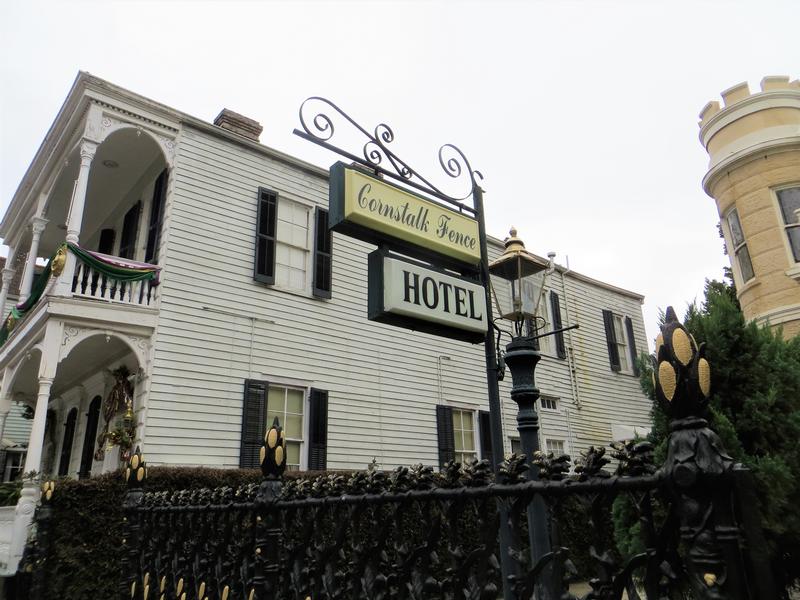 Cornstalk Hotel Sign - New Orleans - History's Homes