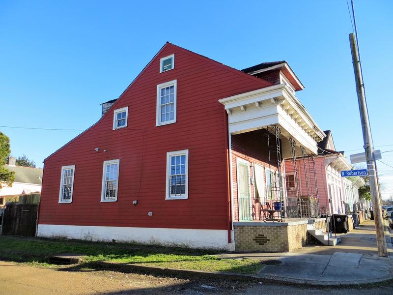 Jelly Roll Morton Home side view - New Orleans - History's Homes