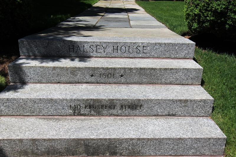 Halsey House steps - Providence - History's Homes